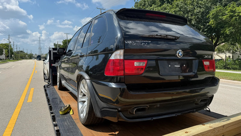 URX5M: The E53 Shop Truck — Race Support