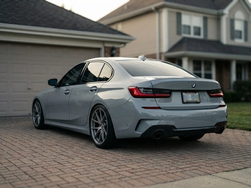 Alpine-grey BMW G20 daily driver tuned by Esse Werks