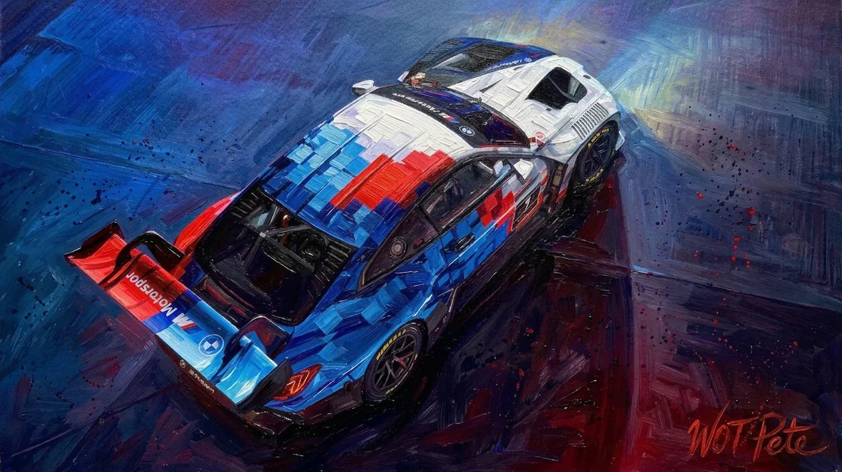 BMW M4 GT3 EVO artwork by WOT Pete — Esse Werks