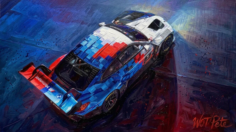 BMW M4 GT3 EVO artwork by WOT Pete — Esse Werks