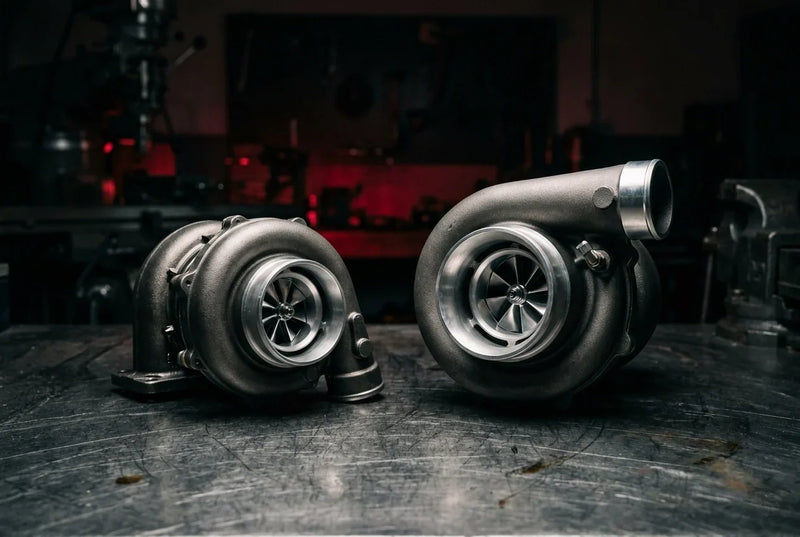 Upgraded Stock-Frame Turbos: Response vs. Max Power — Why We Build Two