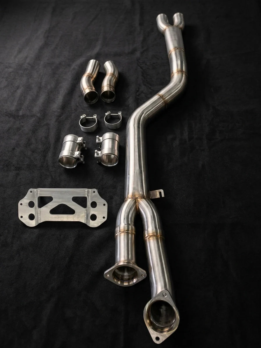 Active Autowerke Signature single mid-pipe for BMW S58 G80 M3, G82 M4