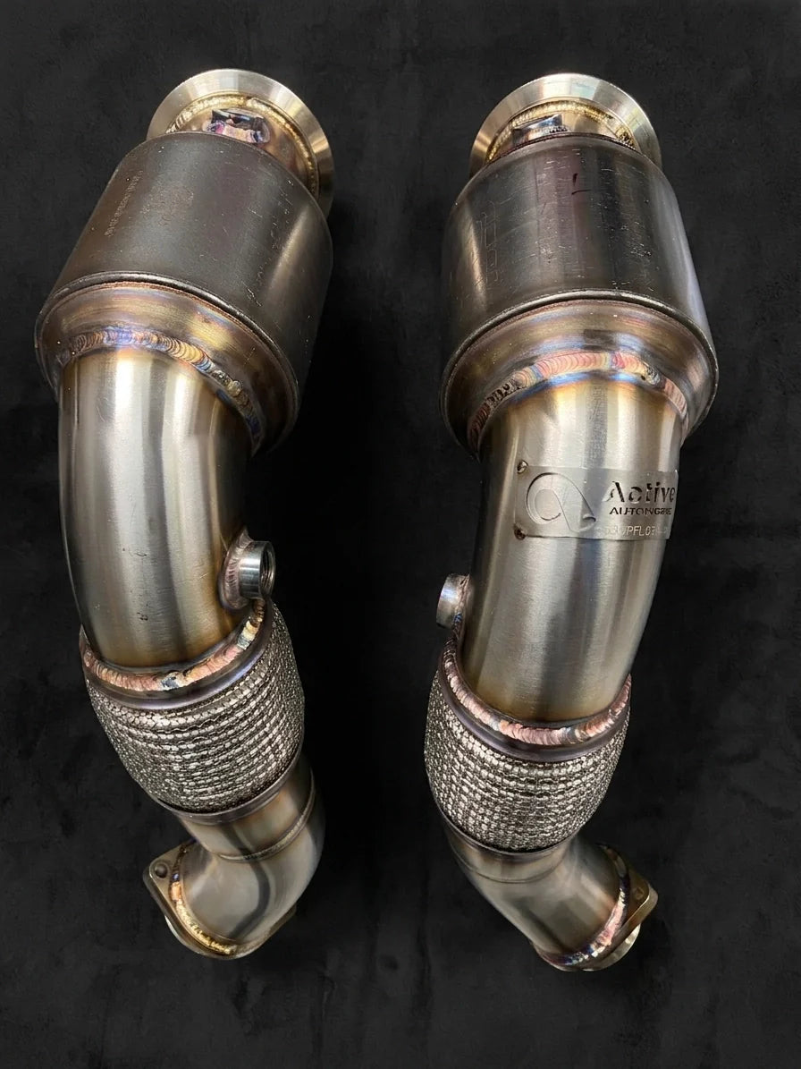 Active Autowerke downpipes for BMW S63 F10 M5 F12 M6
