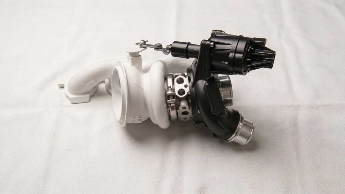 Phantom S2 I4 turbocharger for BMW B48 / B46 / N20 / N26 (white finish)