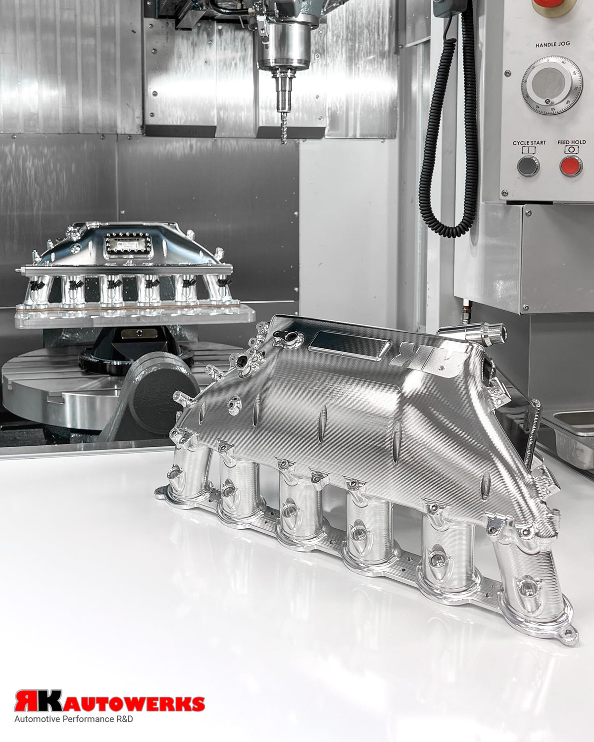 RK Autowerks S58 Race Manifold — Billet Port Injection