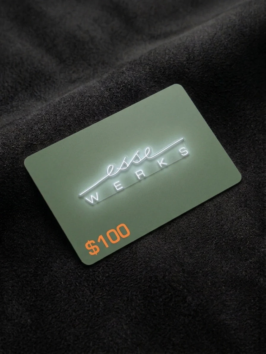 Esse Werks logo gift card