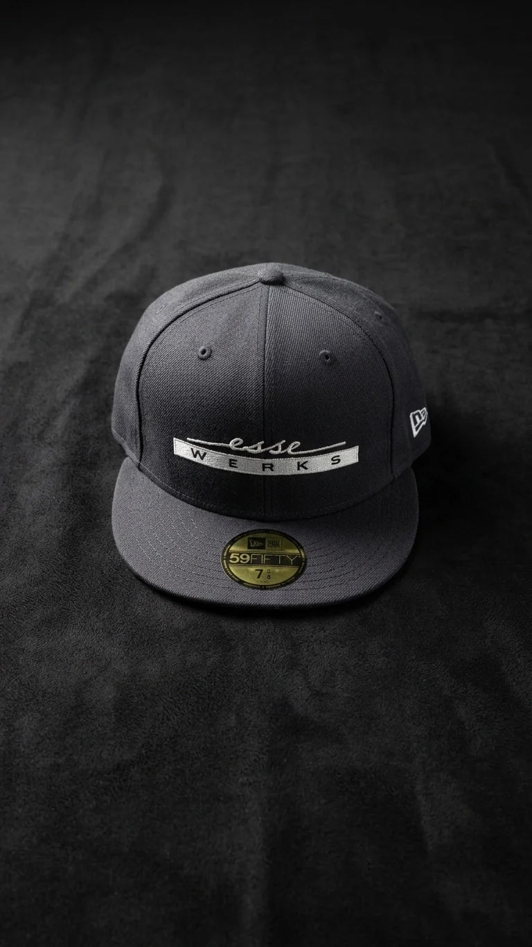 Esse Werks x New Era 59Fifty fitted cap, Drop 001 Launch Edition with glow-in-the-dark logo