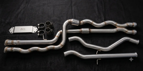 Active Autowerke equal-length mid-pipe for BMW S55 F80 M3 F82 M4