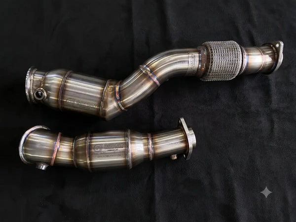 Active Autowerke Signature downpipes with GESI cat for BMW S58 (G80 G82 G87)